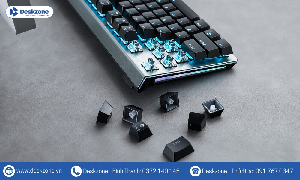 Công nghệ Switch quang học không chỉ tăng tốc độ phản hồi mà còn đảm bảo độ chính xác cao, với tuổi thọ lên đến 100 triệu lần nhấn với Rapoo V530