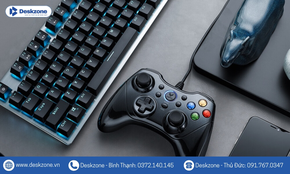 Rapoo V530 được trang bị hệ thống đèn LED nổi bật