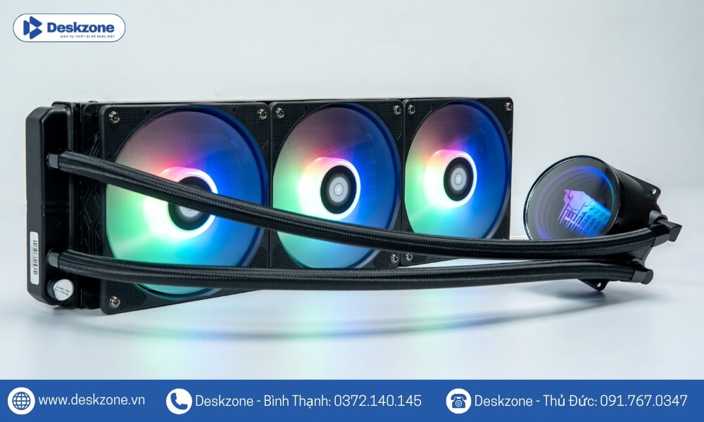 Tản nhiệt nước Leopard TK1 360 đi kèm với các tấm lắp và chốt gắn phù hợp cho nhiều nền tảng ổ cắm CPU khác nhau